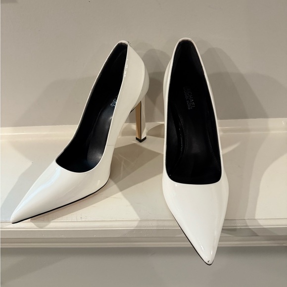 Michael Kors White Women's Heels size 7.5 - Picture 1 of 5